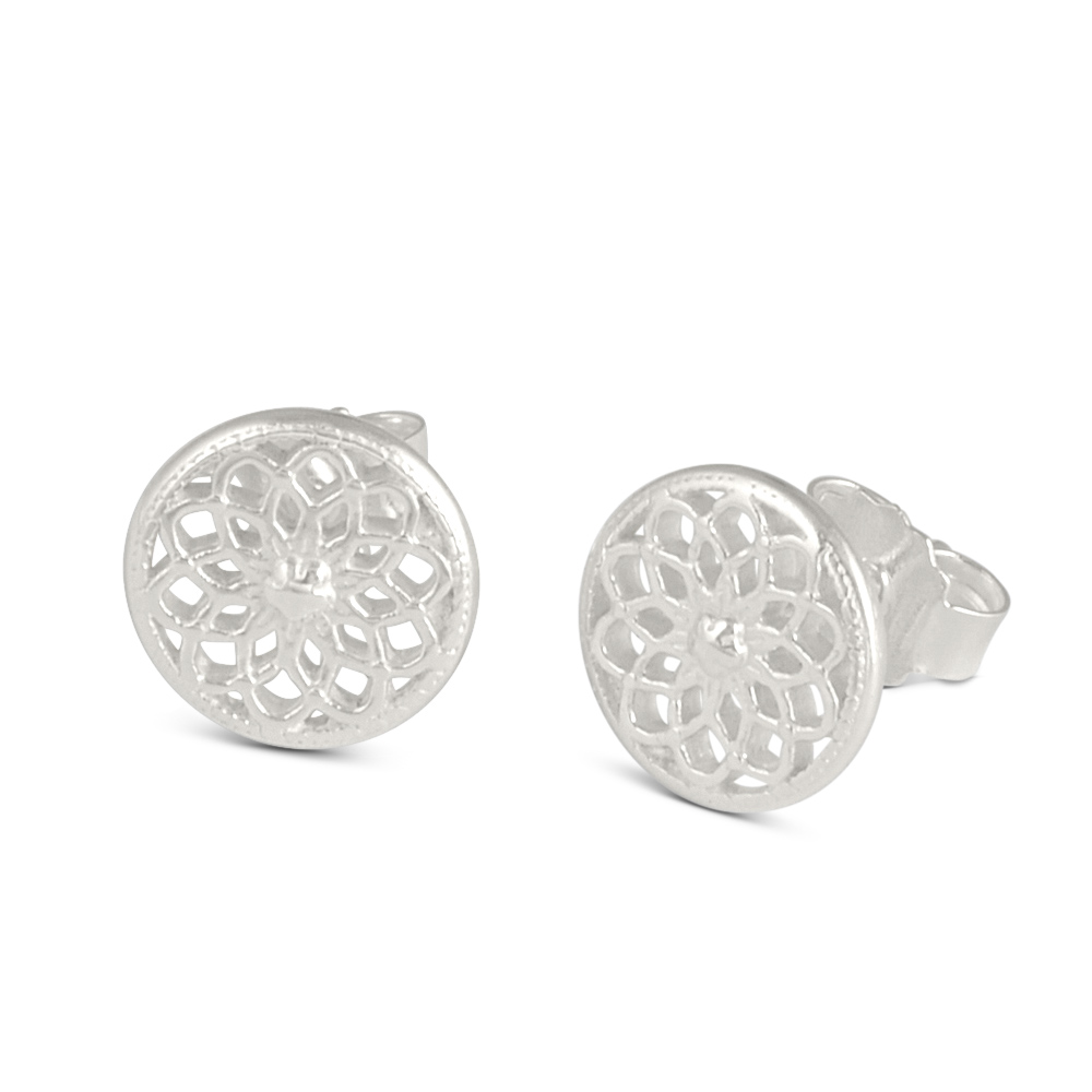 Ohrstecker Traumfänger, 10 mm