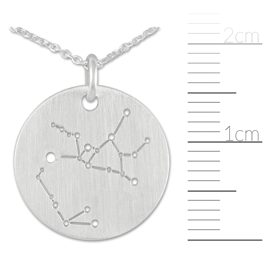 Sternzeichen Schütze, Anhänger mit Kette, 16 mm | Little Signs Halsketten |  Little Signs | Silberwerk